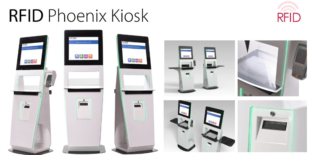 RFID Self-Check Unit for Libraries